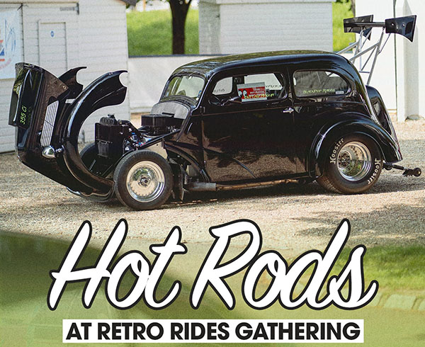 Hot Rods and Customs area